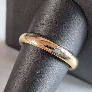 Mens Vintage Estate 14K Yellow Gold Wedding Band Ring 6.2g #E7223